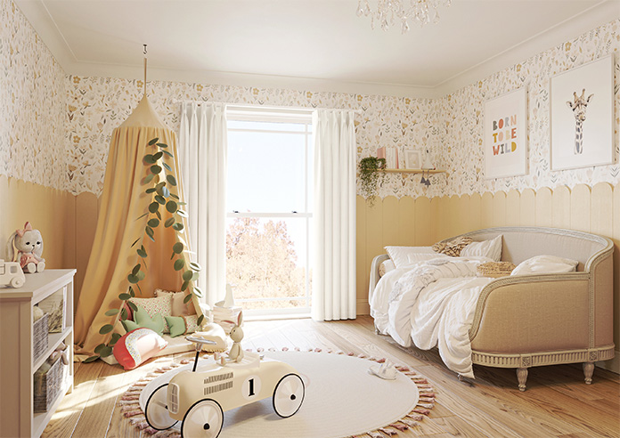 Foxford, Cashmere - Made to Measure Curtains - Image 8